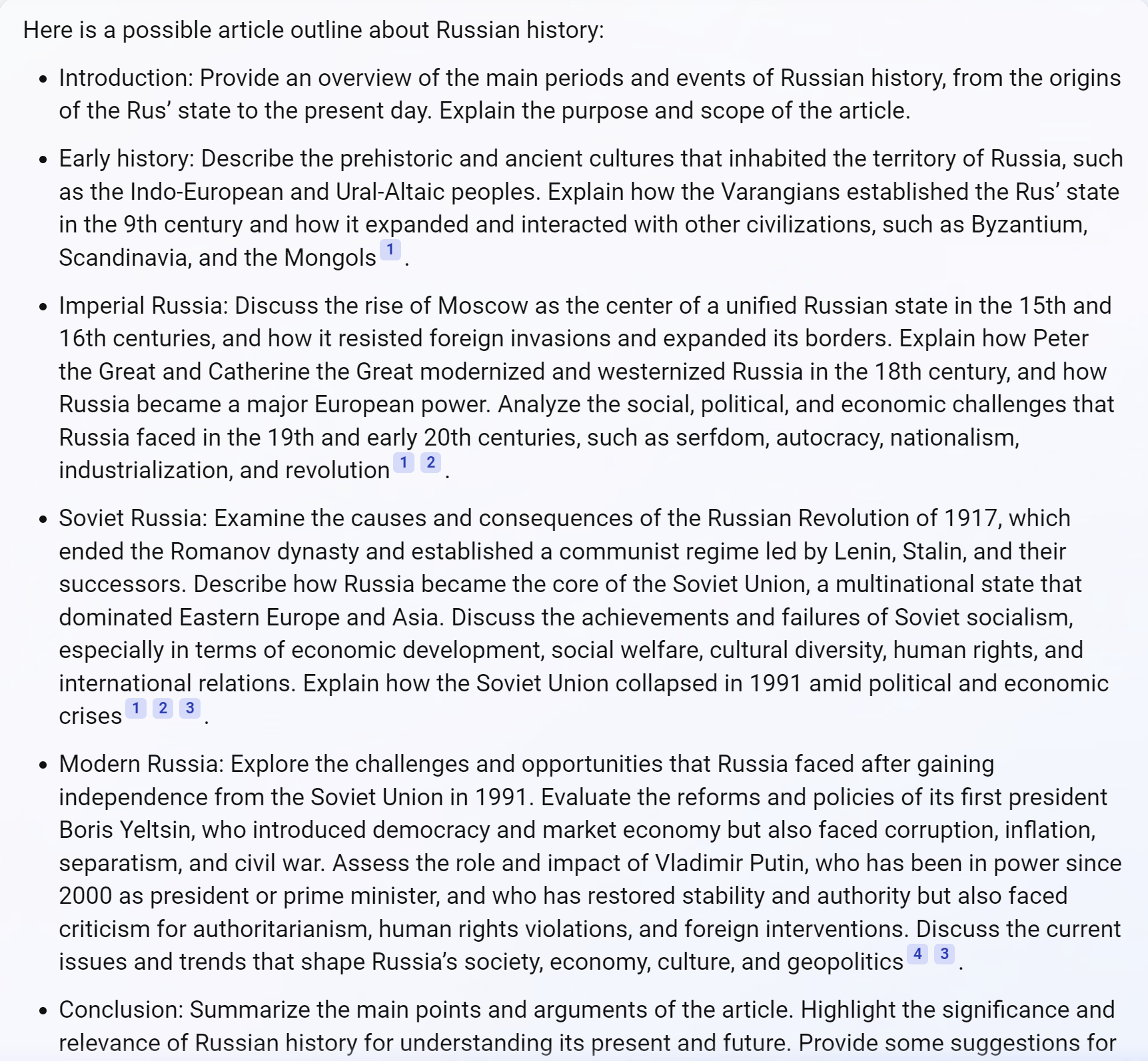 Bing Chat Balanced - article outline