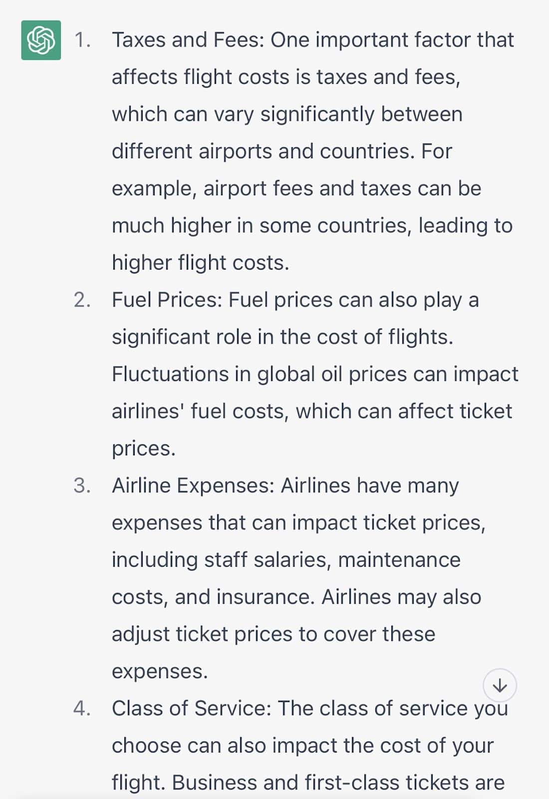 Ideas for additional topics to cover